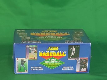 SCORE 1992 MAJOR LEAGUE BASEBALL COLLECTOR SET SEALED BOX