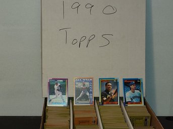 TOPPS 1990 MLB BASEBALL CARDS