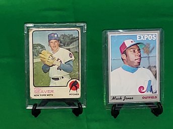 TOPPS '60s & '70s TOM SEAVER And MACK JONES