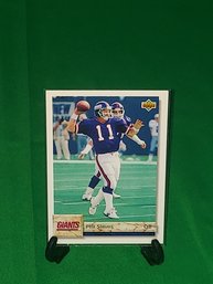 Upper Deck '92 New York Giants PHIL SIMMS