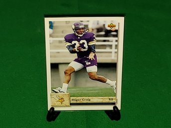 Upper Deck '92 Minnesota Vikings ROGER CRAIG