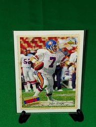 Upper Deck '92 Denver Broncos JOHN ELWAY