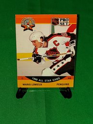 Pro Set '90 NHL All Star Game MARIO LEMIEUX