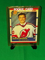 Score '90 NHL New Jersey Devils MARTIN BRODEUR Rookie Card