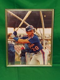 HOWARD JOHNSON NEW YORK METS SIGNED AUTOGRAPH 8x10 PHOTO No COA