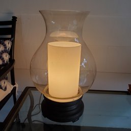 Stylish And Large Glass & Plastic Electric Porch Hurricane Lantern