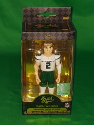 Funko Gold NFL New York Jets Zach Wilson 5 Inch Figure New In Box