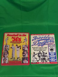 BASEBALL IN THE 50s & THE 1955 BROOKLYN DODGERS HARD COVER