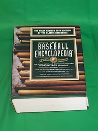 THE BASEBALL ENCYCLOPEDIA 10th EDITION HARD COVER