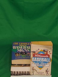 THE RULE BOOK, THE ART OF HITTING, THE COMPLETE BOOK OF BASEBALL SIGNS & ULTIMATE BASEBALL QUIZ BOOK