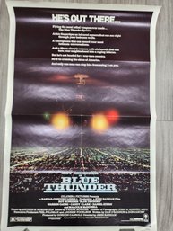 Blue Thunder Movie Poster