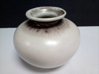 Mid Century Vintage Pottery- Small Posy Bud Vase, Nice Dark Shades. Keep Some Beautiful Flowers In It