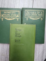 3 Vol Robert Service 1910s