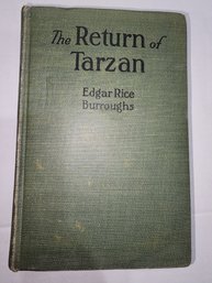 Mar 1915 1st Ed Return Of Tarzan