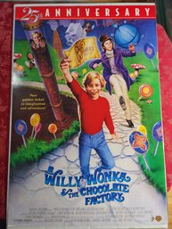 Willy Wonka 25th Anniversary Poster