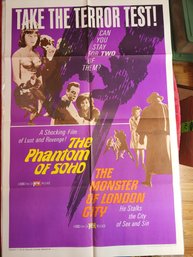 1967 Monster Of London City Phantom Of Soho