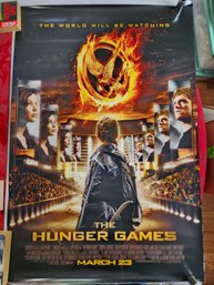 The Hunger Games World Watching Advance Poster