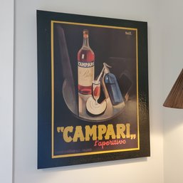 Classic Compari L'aperitivo Art Poster Print - Davide Campari & C. Of Milano By Nizzoli