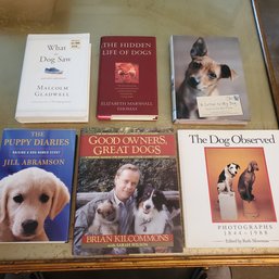 Six Hard Covers About Our Best Friends - DOGS