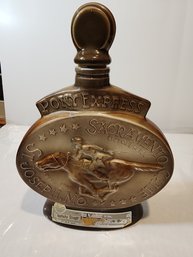 Pony Express Jim Beam Collectible