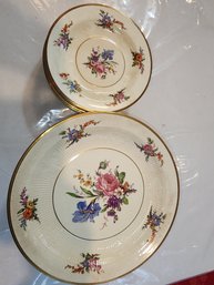 Midwinter Burslem English Floral Plates