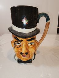 Handpainted Top Hat Mug