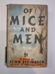 1st Edition Steinbeck Of Mice And Men 1937