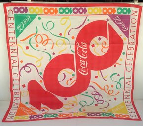 169. Coca Cola Centennial Celebration '100' Scarf