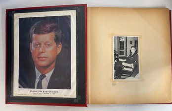 Vintage JFK Scrapbook