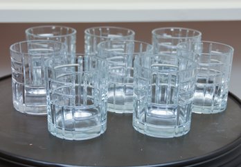 (8) Crystal Cut Barware Glasses