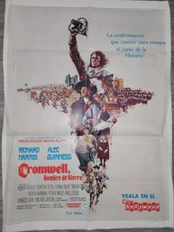 Mexican Movie Poster - Cromell With Alec Guinness And Richard Harris