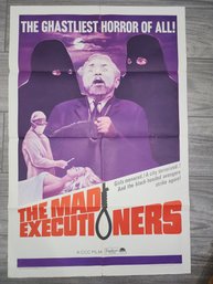 1965 The Mad Executioners Movie Poster