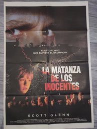 Slaughter Of The Innocents Spanish Original Movie Poster