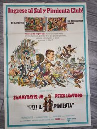 1969 Argentina Salt And Pepper Movie Poster