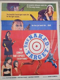 The Naked Target Original 1992 Poster