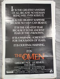 1976 The Omen Original Movie Poster