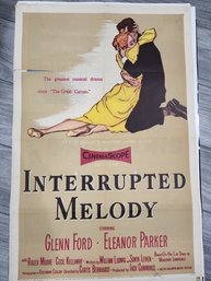 1955 Interrupted Melody Movie Poster