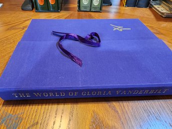 The World Of Gloria Vanderbilt Limited Ed Of 480 Book And Presentation Case