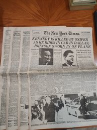 Jfk Assassination Ny Times Complete 60 Page