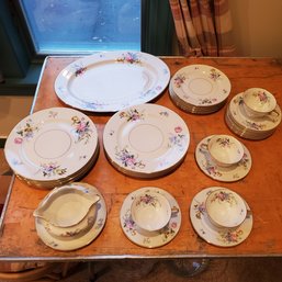 Partial Lot ( 31 ) Of Lovely Red Roses & Blue Floral Bouquets H & Co Selb Heinrich Bavaria, Germany China