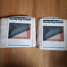 Two Crate & Barrel-  New In Package Nonslip Rug Cushions