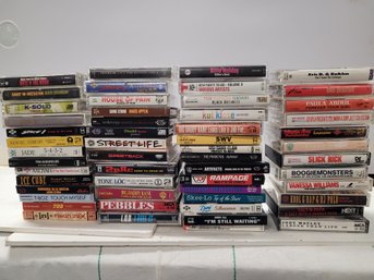 Beautiful Vintage Collection Of Hip Hop Cassettes  KD A3