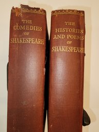 1922 And 1924 Oxford Press Comedies And Histories Poems Of Shakespeare