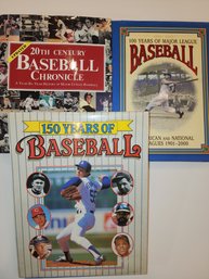 3 Baseball History Coffee Table Books