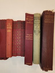 8 Early 20th Century Hardcovers
