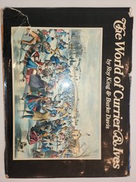 Huge 1968 Random House World Of Currier And Ives