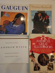 Rockwell, Laughing, Wyeth And Great Illustrators Art Books