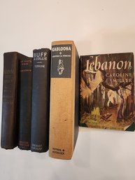 5 Older 1st Ed Books