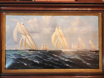 18 X 28 Framed Sailing Print