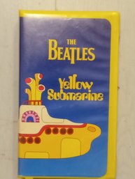 VINTAGE THE BEATLES YELLOW SUBMARINE  VHS MOVIE